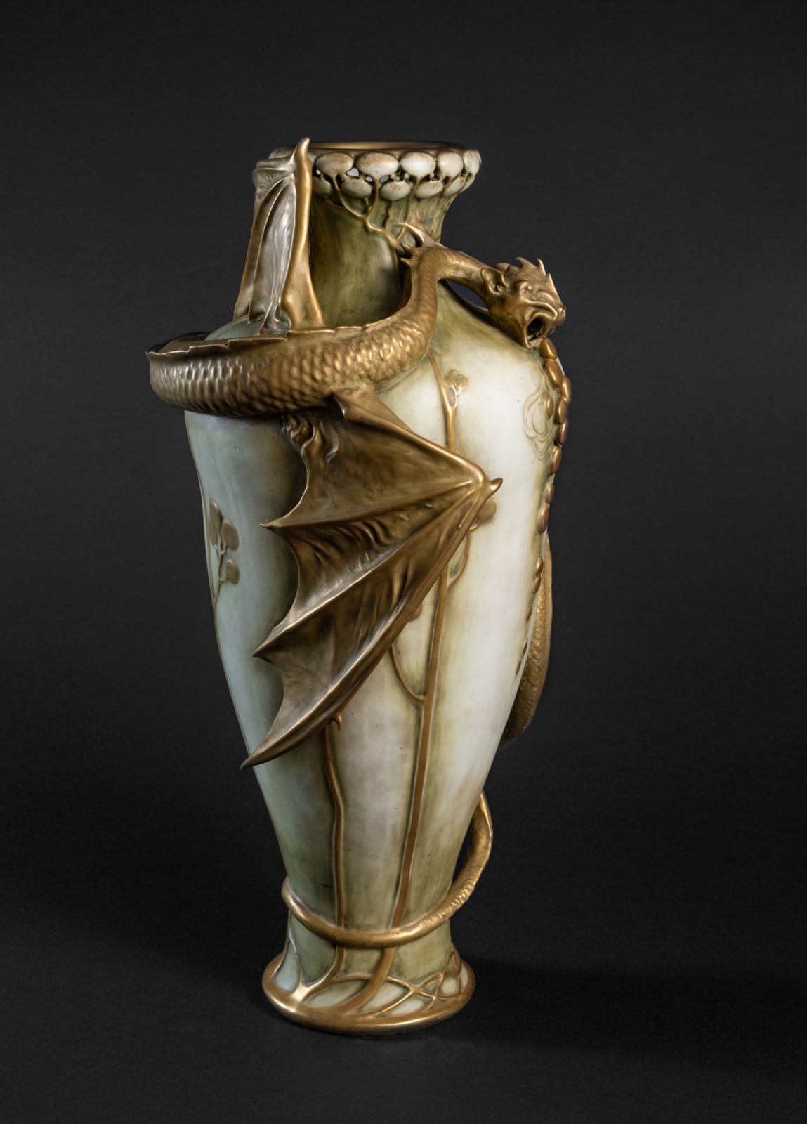 Amphora, Vase with Fiery Dragon,  1897-1898