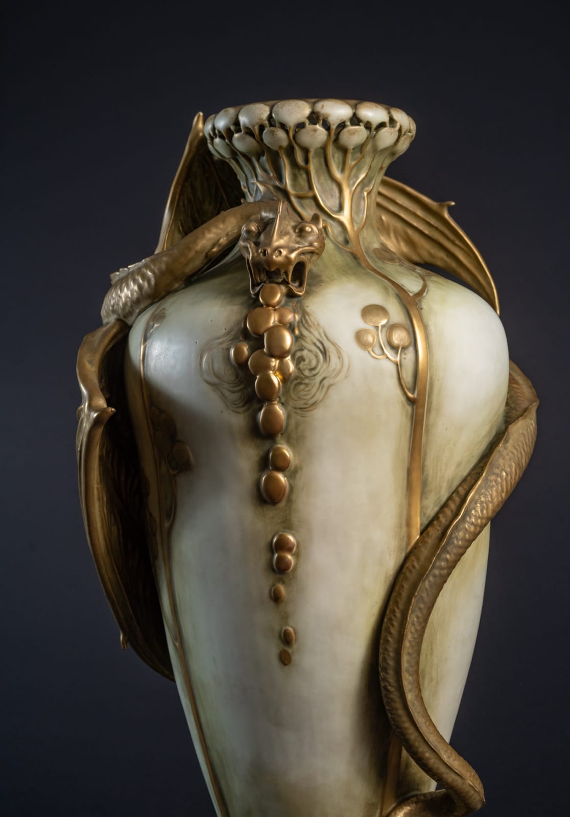 Amphora, Vase with Fiery Dragon,  1897-1898