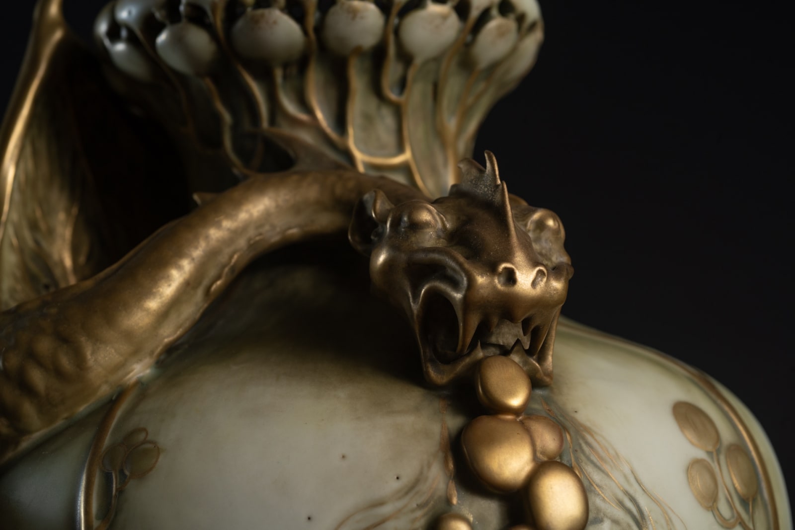 Amphora, Vase with Fiery Dragon,  1897-1898