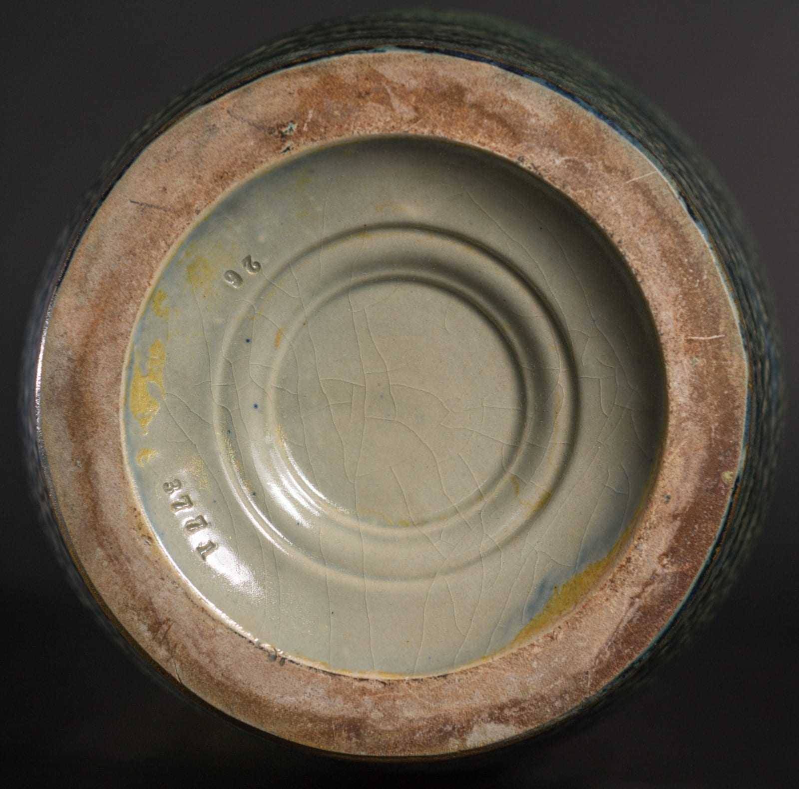 Amphora, Gres Bijou Series Butterflies & Spiderwebs Semiramis Vase,  1904-1906