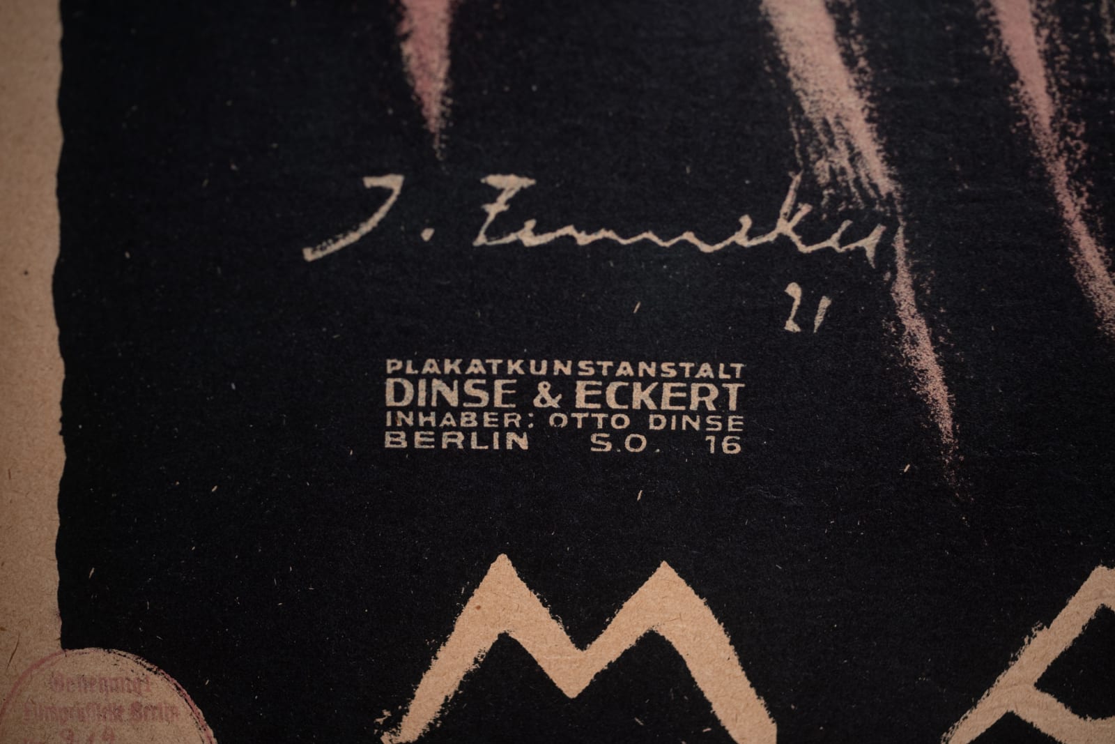 Josef Fenneker, Marmorhouse (Der Teufel und die Circe),  1921