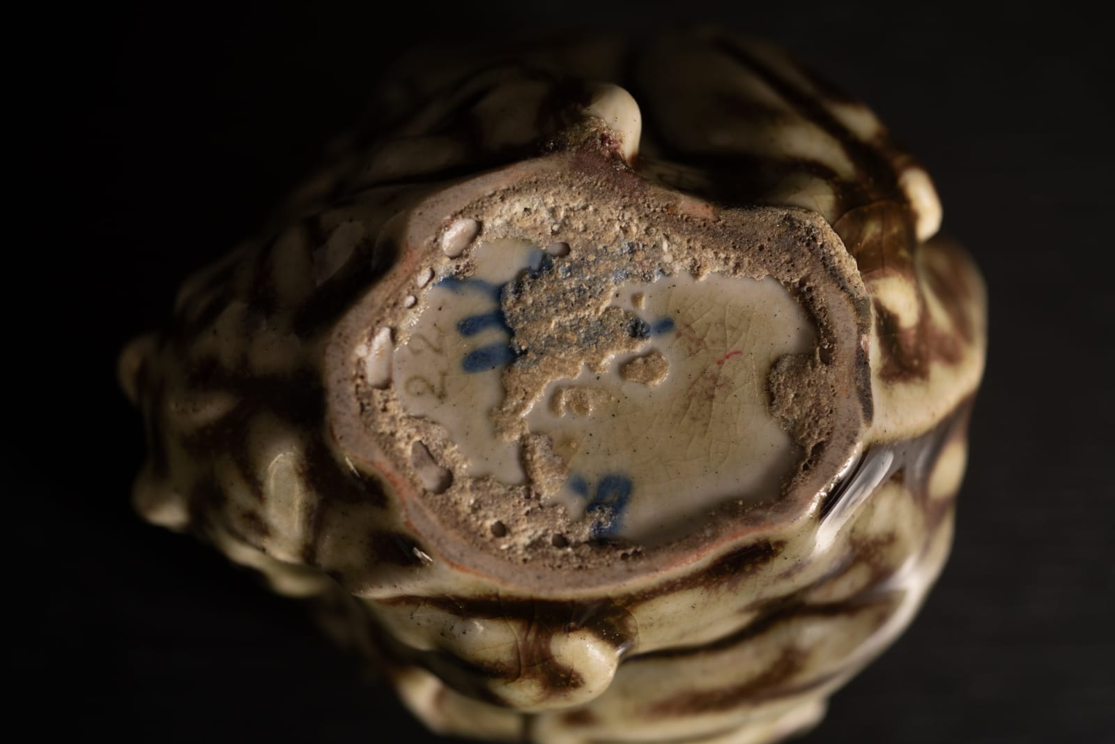 Royal Copenhagen, Lidded Vessel with Frog,  c. 1900