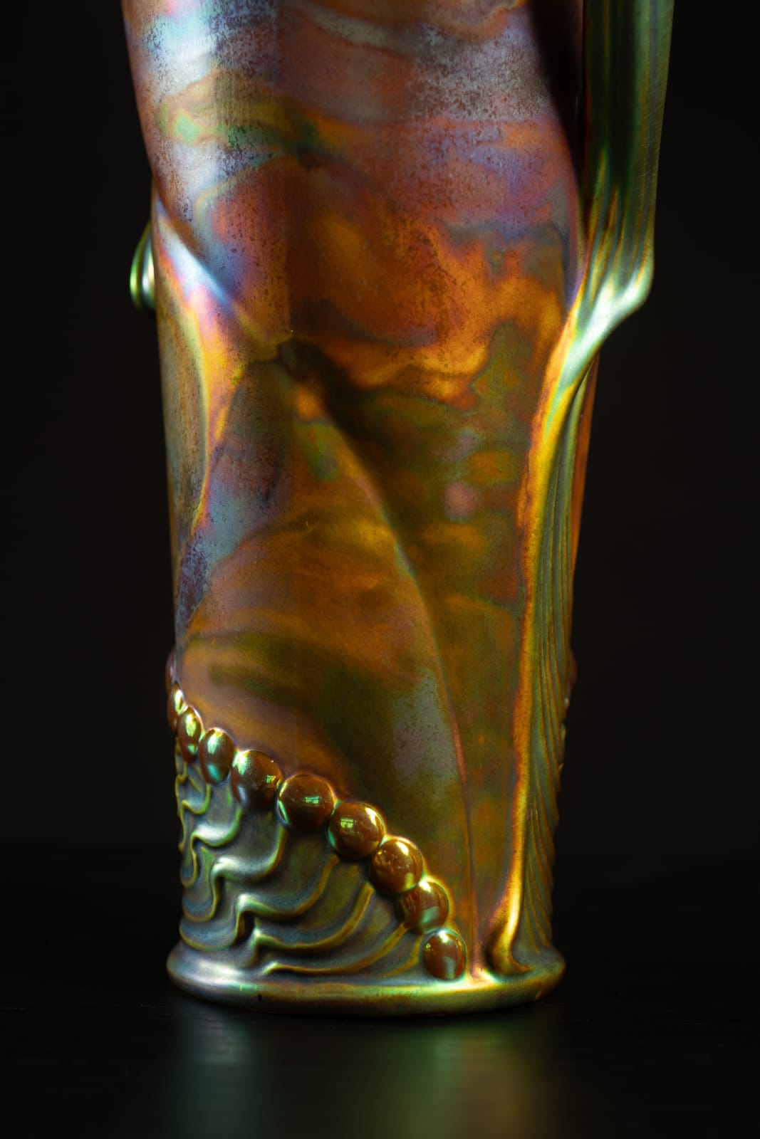 Zsolnay Pecs, Pair of Secession Vases,  c. 1900