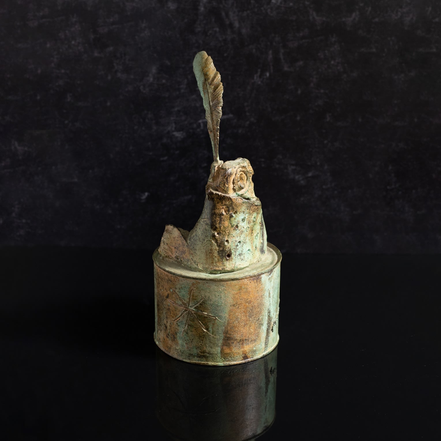 Joan Miró, Personnage a la plume,  c. 1970