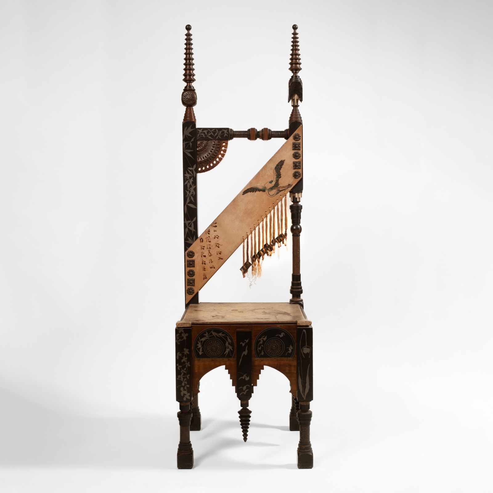 Carlo Bugatti,  Hall Chair,  1895