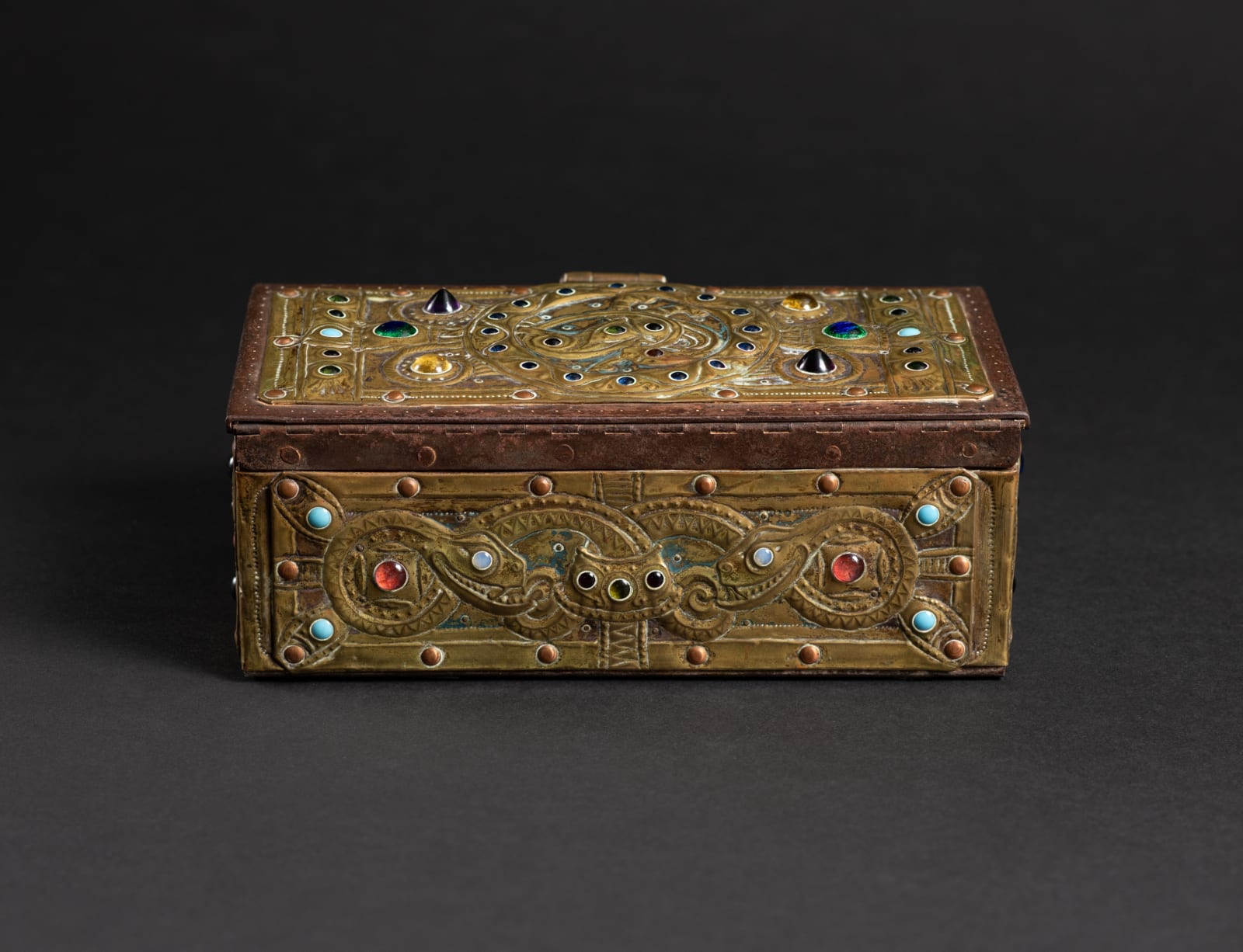 Alfred Daguet, Celtic Creatures Box ,  1907