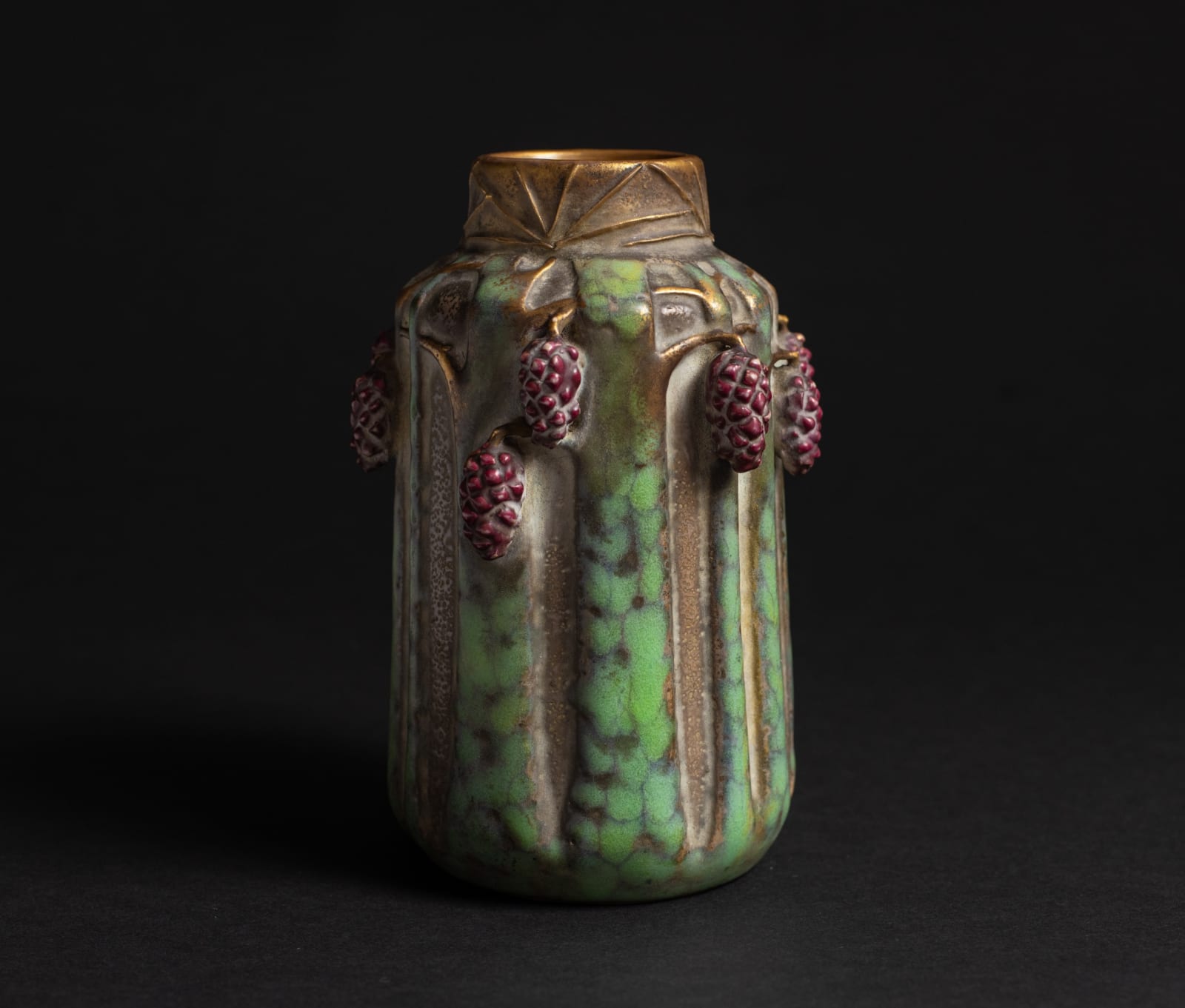 Amphora, Vase with Motif of Pine Trees,  c. 1908-1909