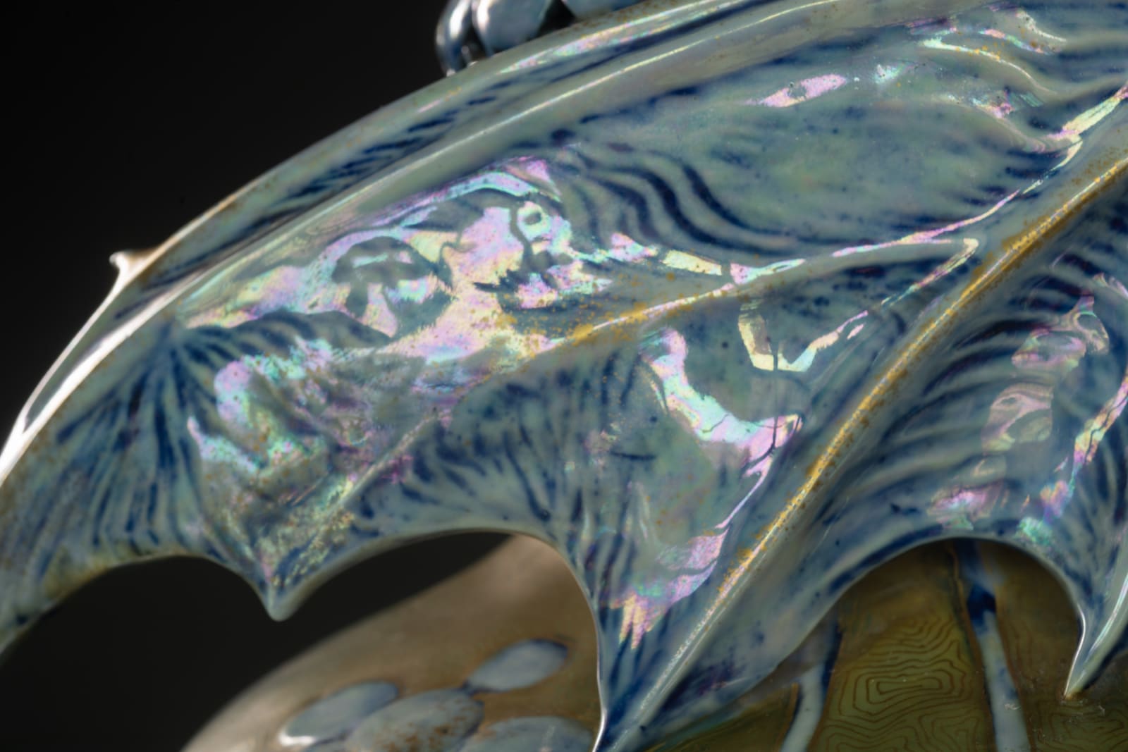 Amphora, Vase with Fiery Dragon,  1897-1898