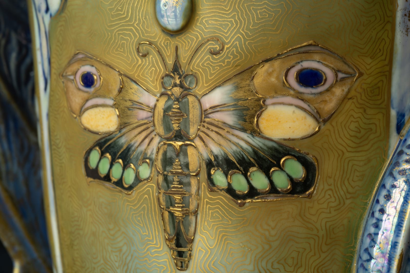 Amphora, Vase with Fiery Dragon,  1897-1898