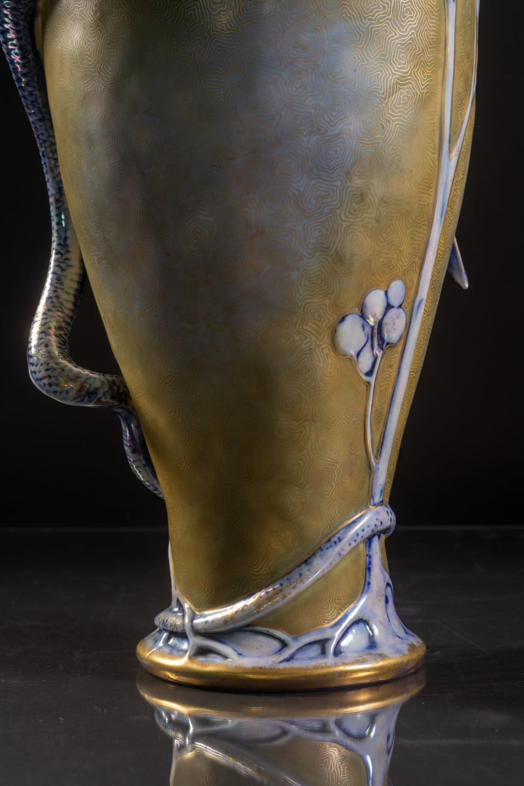 Amphora, Vase with Fiery Dragon,  1897-1898