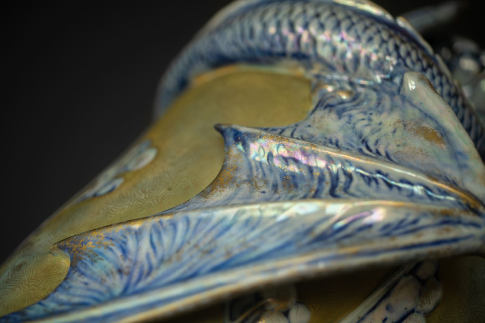 Amphora, Vase with Fiery Dragon,  1897-1898