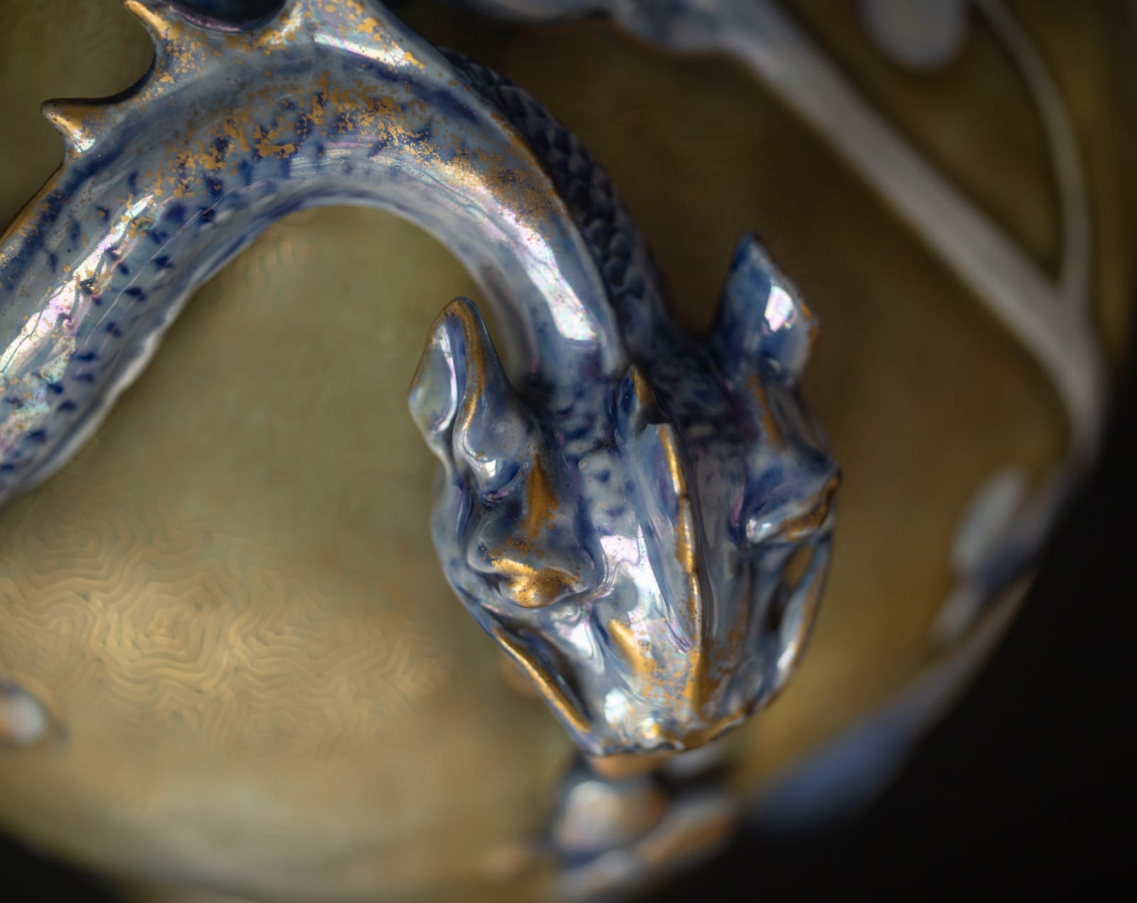 Amphora, Vase with Fiery Dragon,  1897-1898