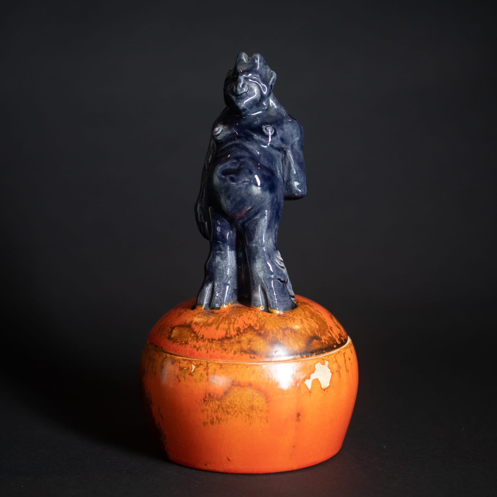 Bertold Löffler, Blue Devil Box,  c. 1908