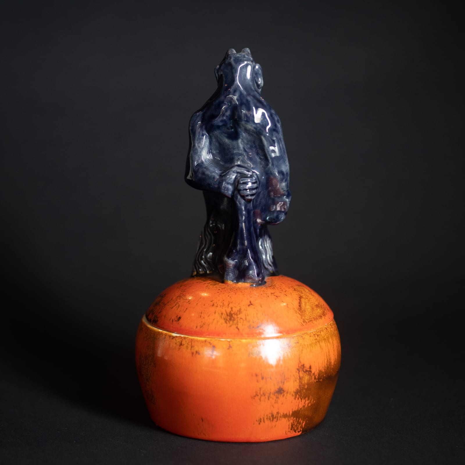 Bertold Löffler, Blue Devil Box,  c. 1908