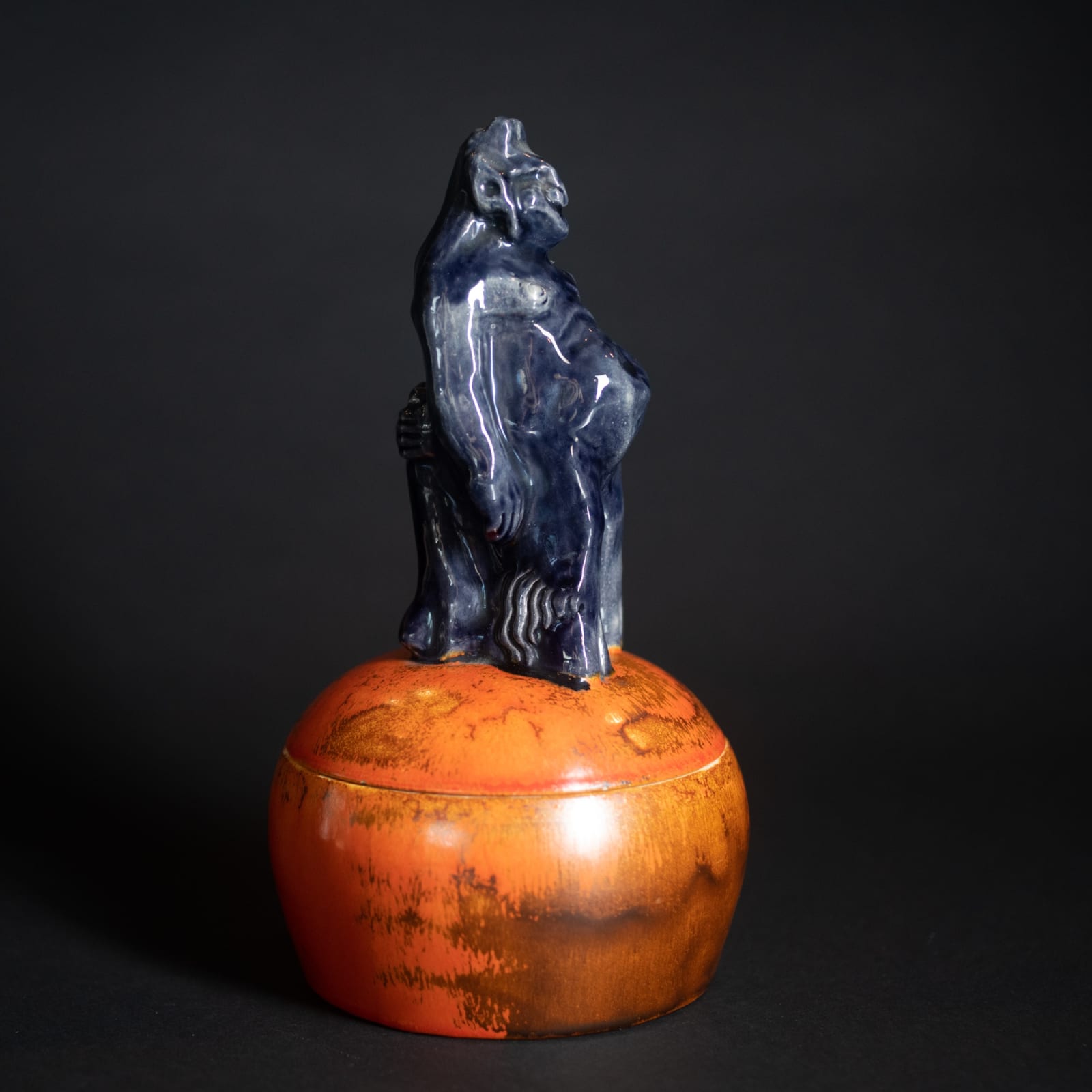 Bertold Löffler, Blue Devil Box,  c. 1908