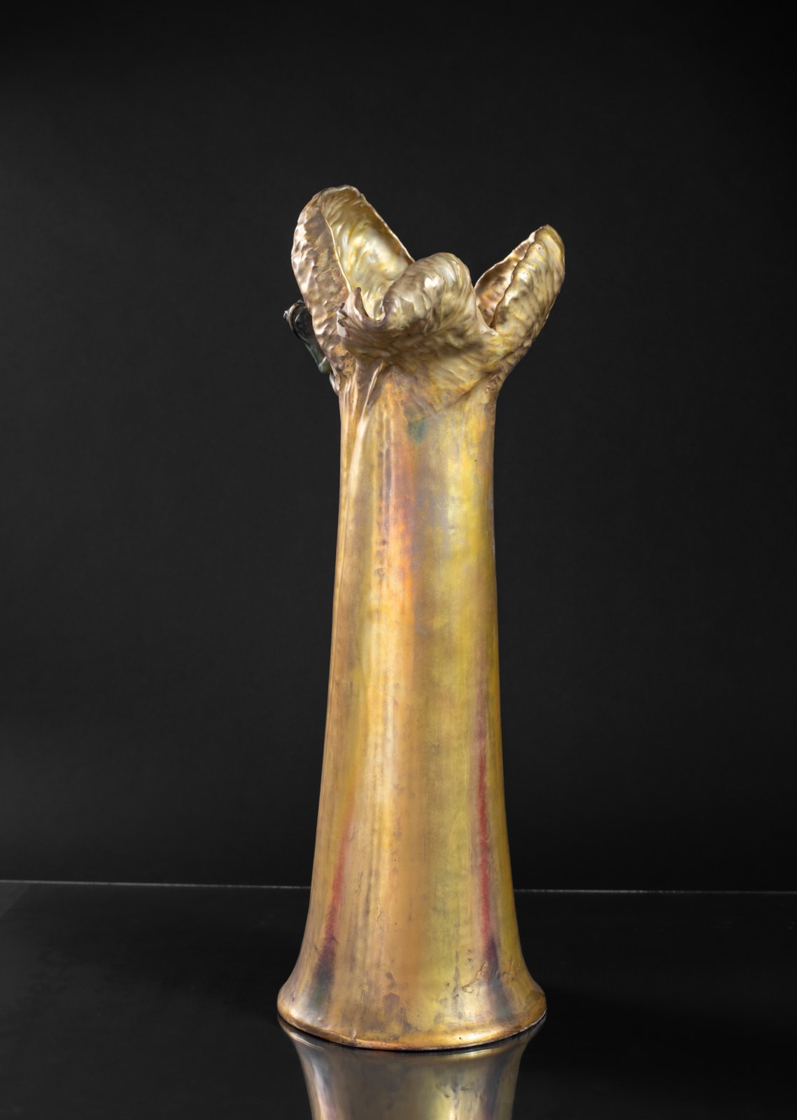 Amphora, Water Lily Vase with Frog & Fly,  1905-1906