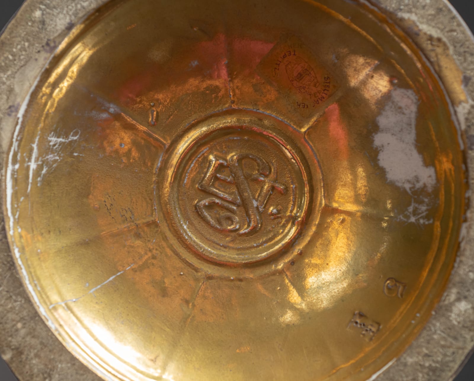 Amphora, Water Lily Vase with Frog & Fly,  1905-1906