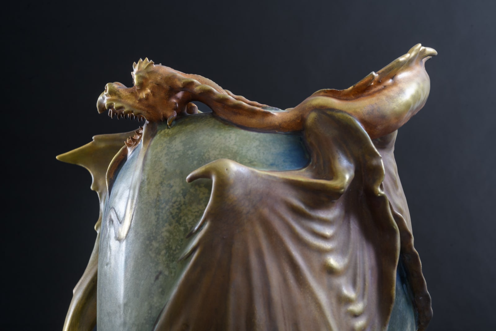 Amphora, Eastern Dragon,  1899-1900