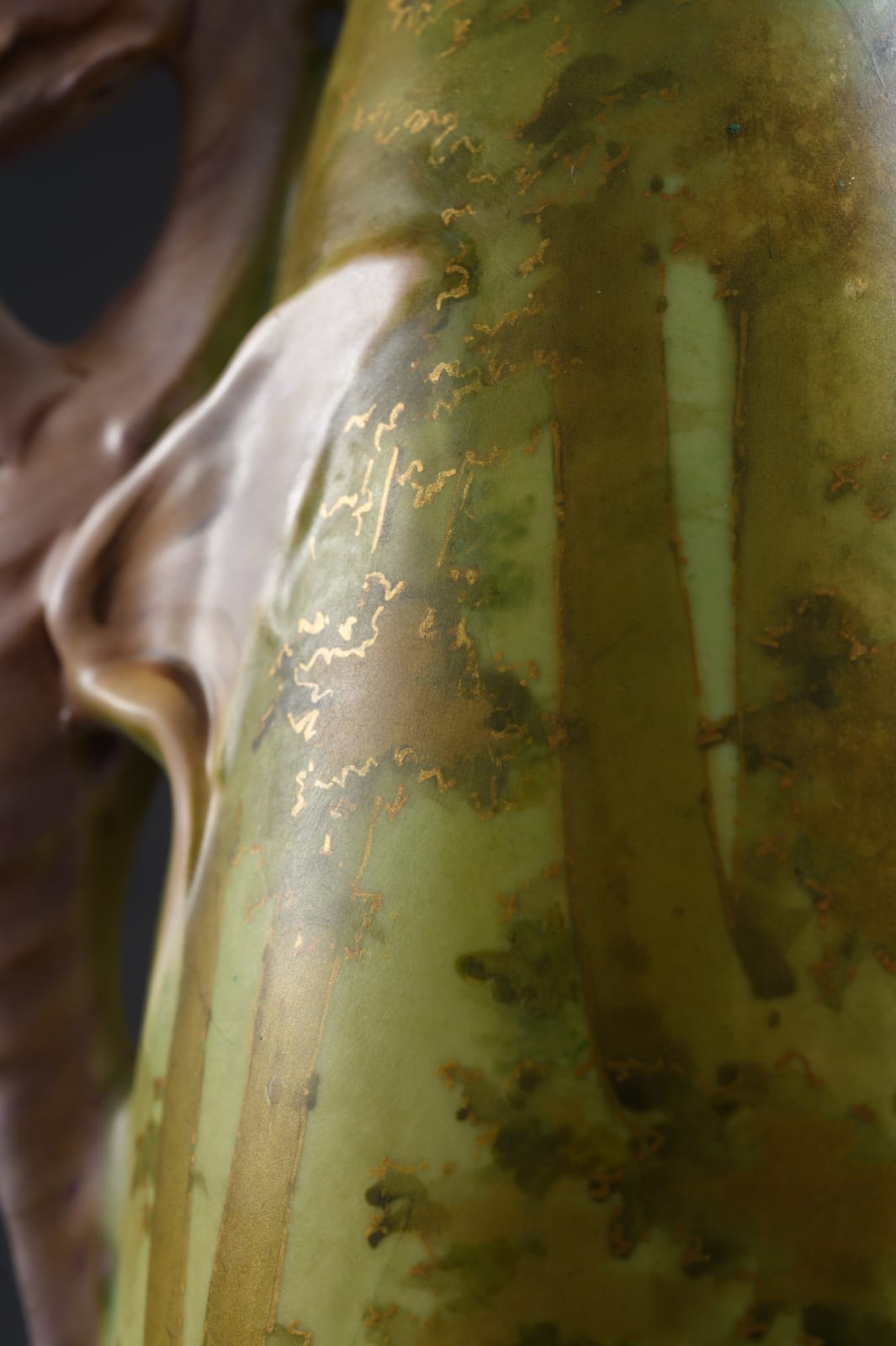 Amphora, Pair of Vases with Seahorse Handles,  1899-1900