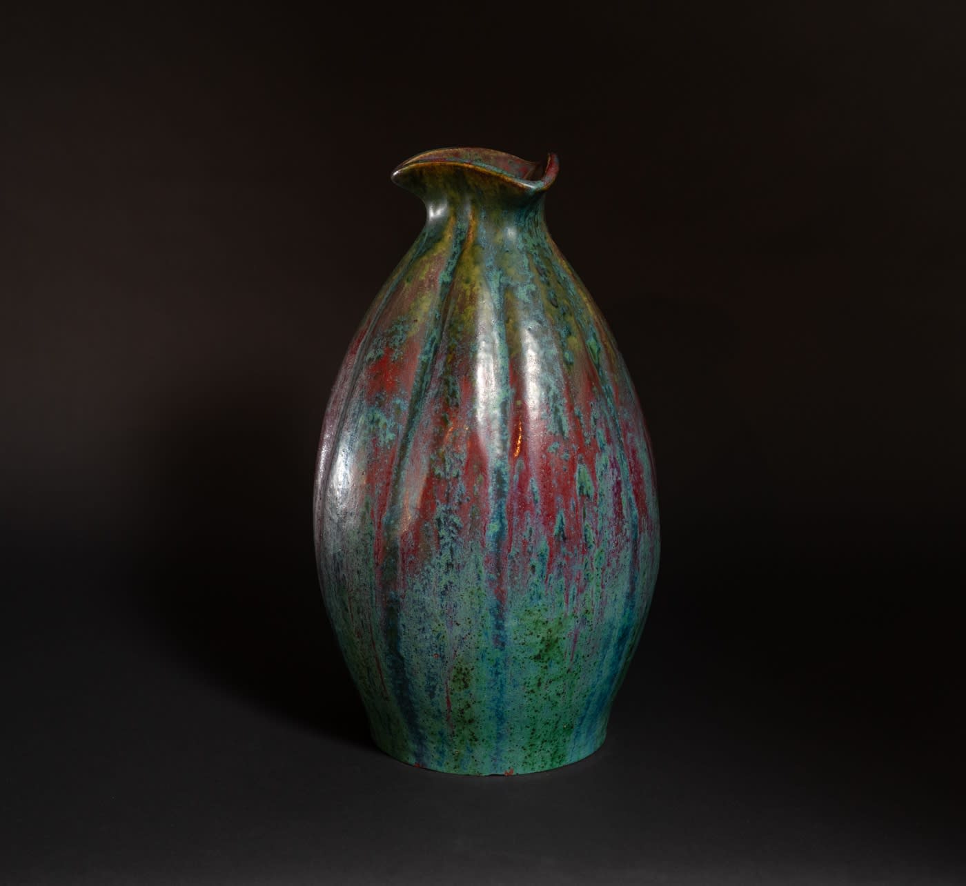 Pierre Adrien Dalpayrat, Gourd Vase,  c. 1910