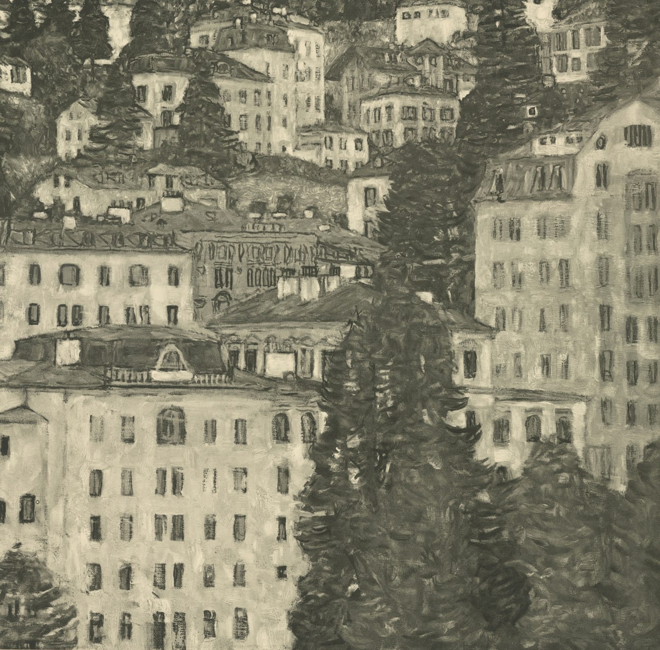 Gustav Klimt, Gastein,  1931