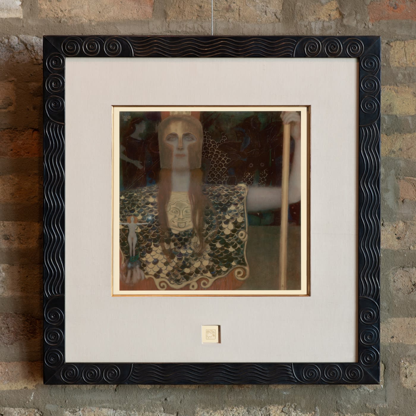 Gustav Klimt, Pallas Athene,  1908-1914