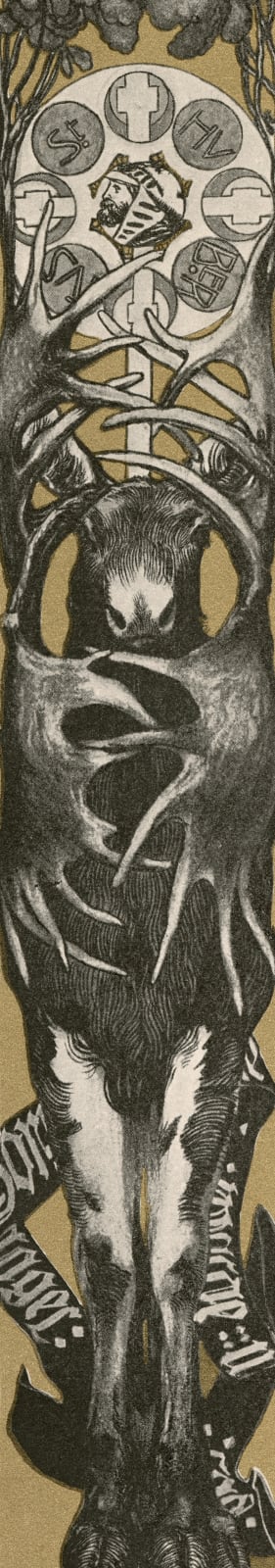 Carl Otto Czeschka, Hunting,  1895-1900