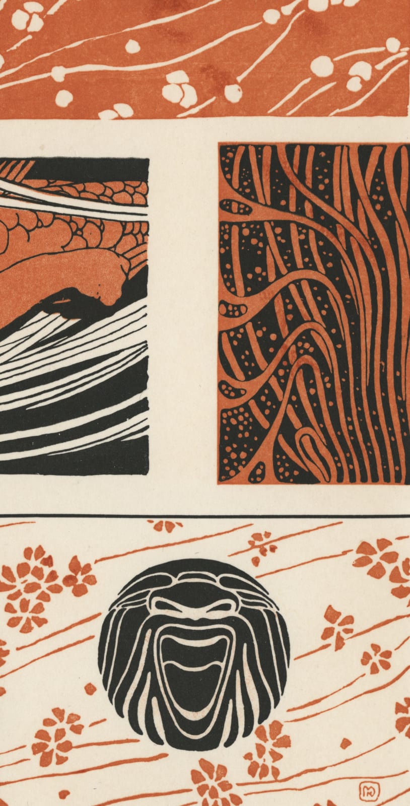 Koloman Moser, Heads,  1897