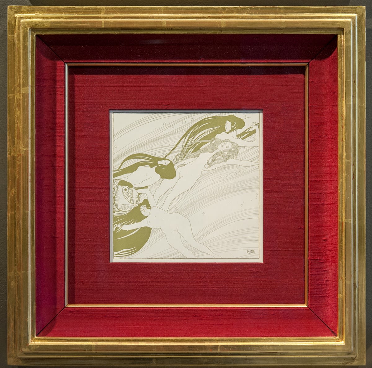 Gustav Klimt, Fish Blood, 1898