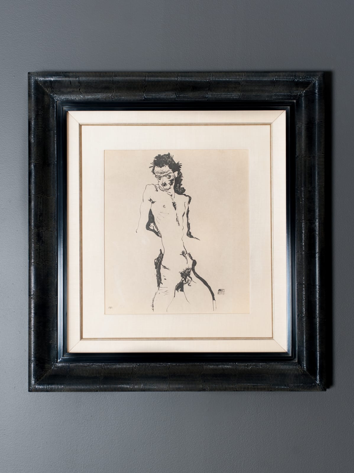 Egon Schiele, Male Nude I (Self-Portrait),  1912