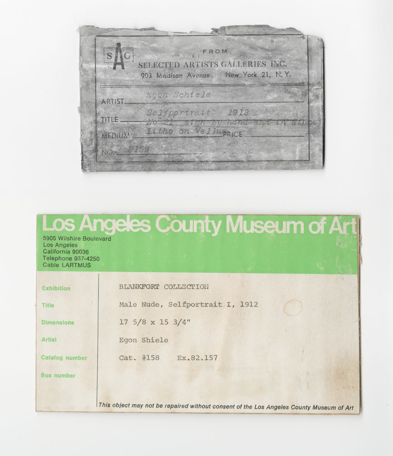 Egon Schiele, Male Nude I (Self-Portrait),  1912