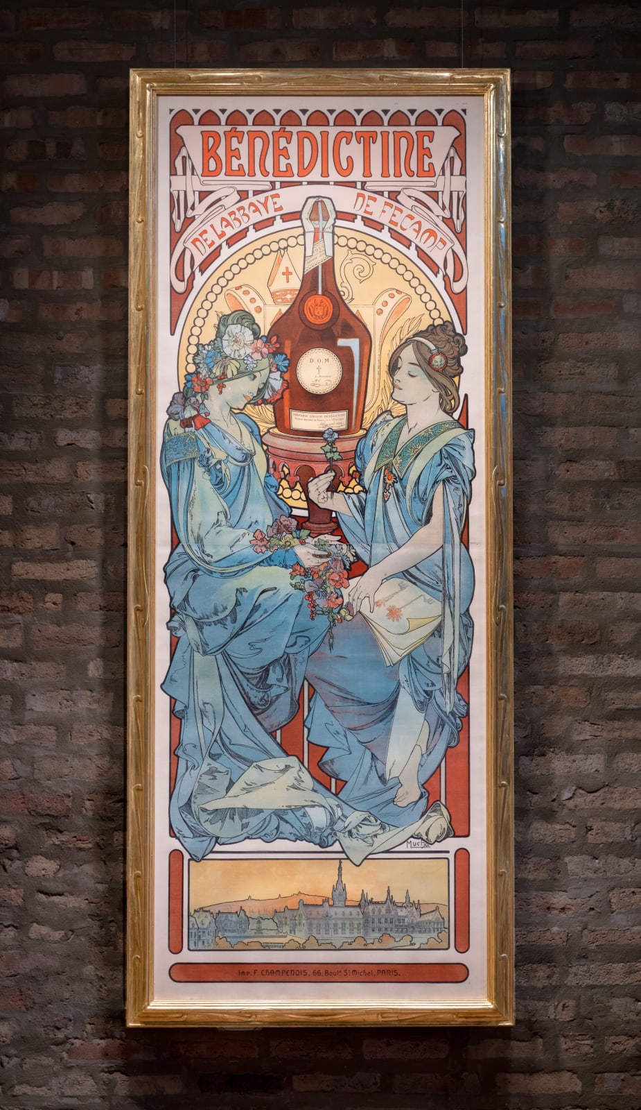 Alphonse Mucha, Bènèdictine,  1898
