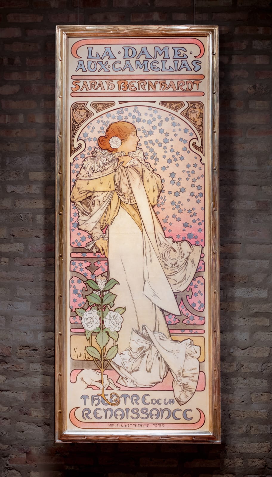 Alphonse Mucha, La Dame aux Camélias,  1896