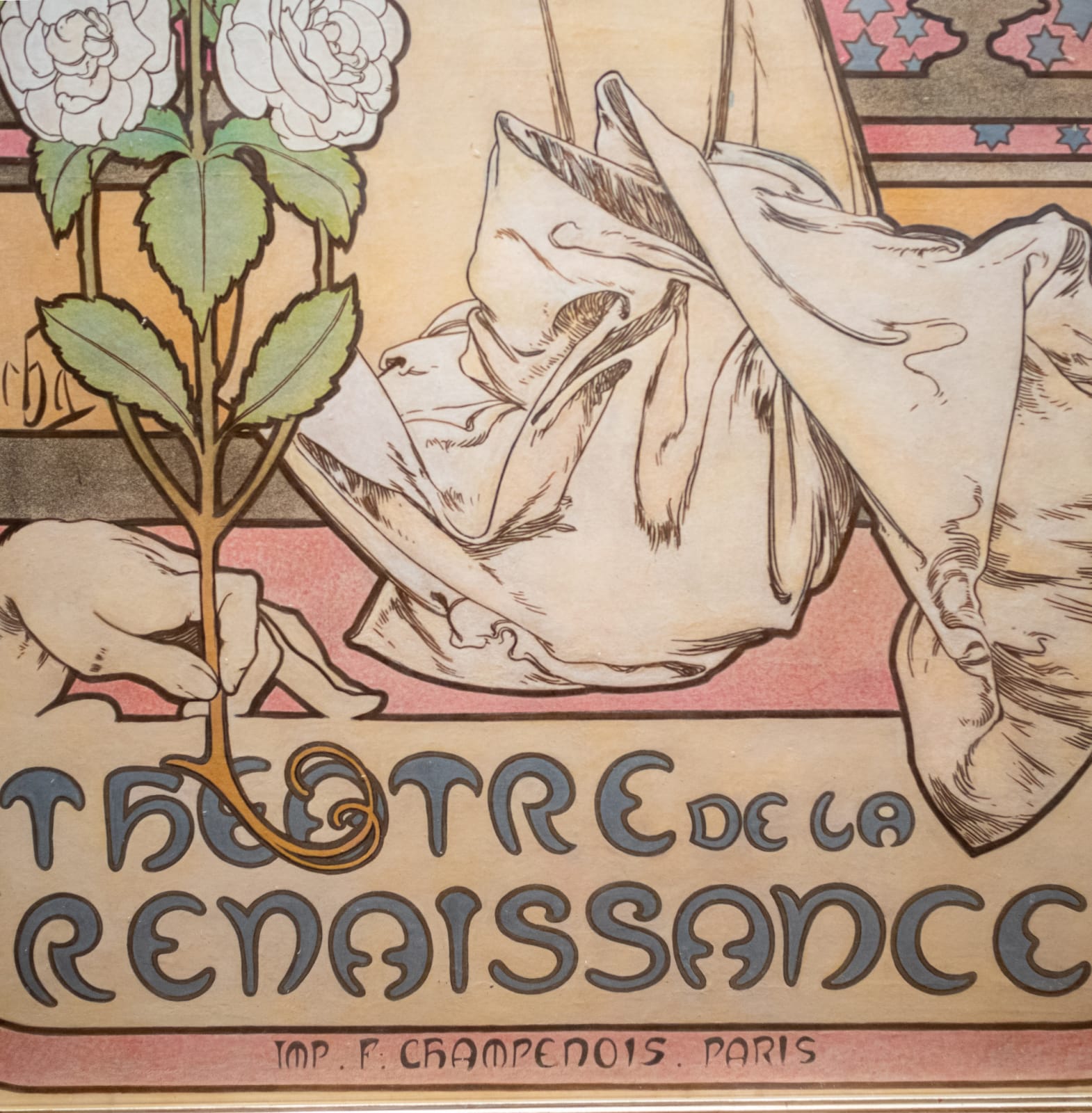 Alphonse Mucha, La Dame aux Camélias,  1896