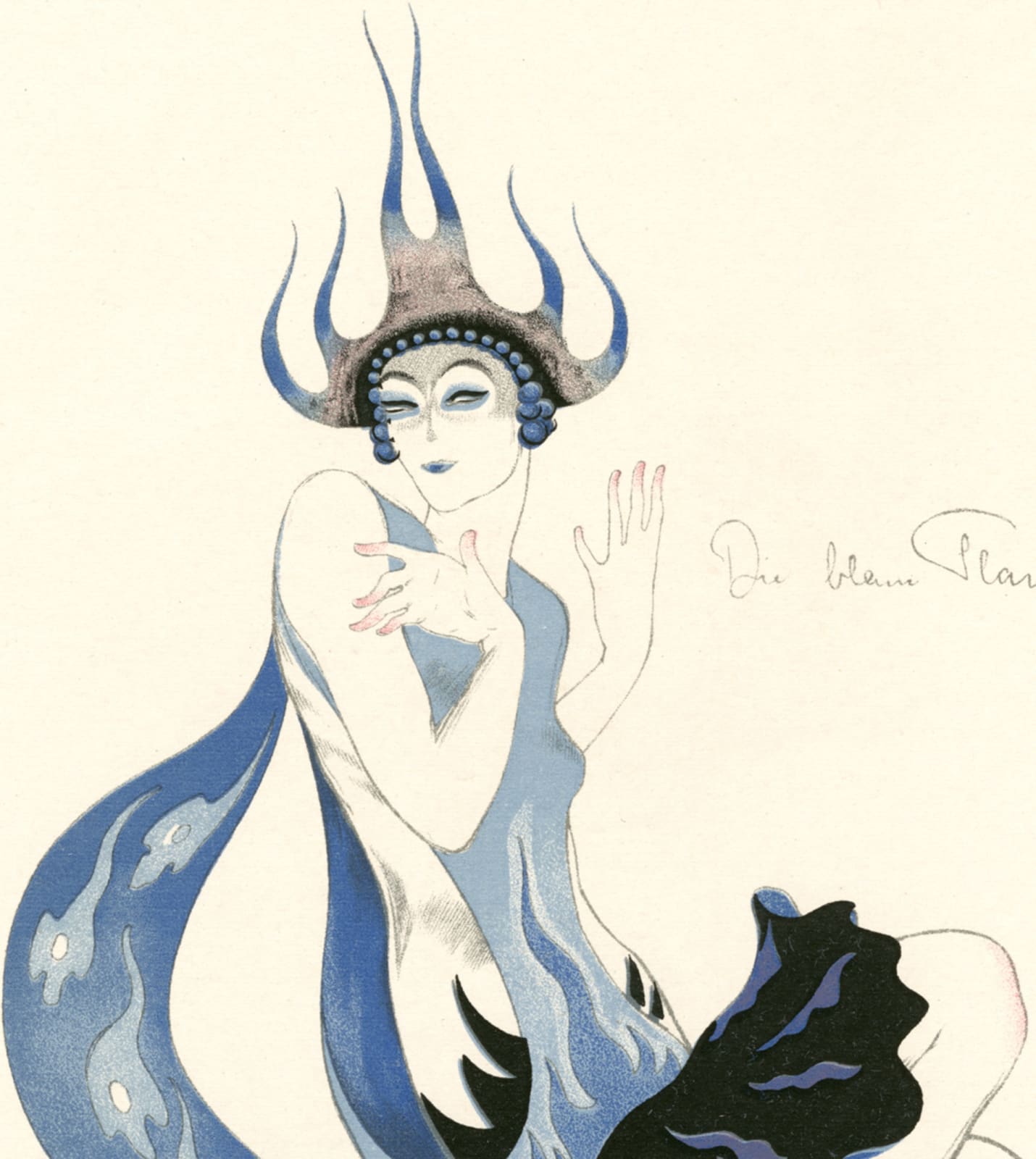 Walter Schnackenberg, The Blue Flame,  1920