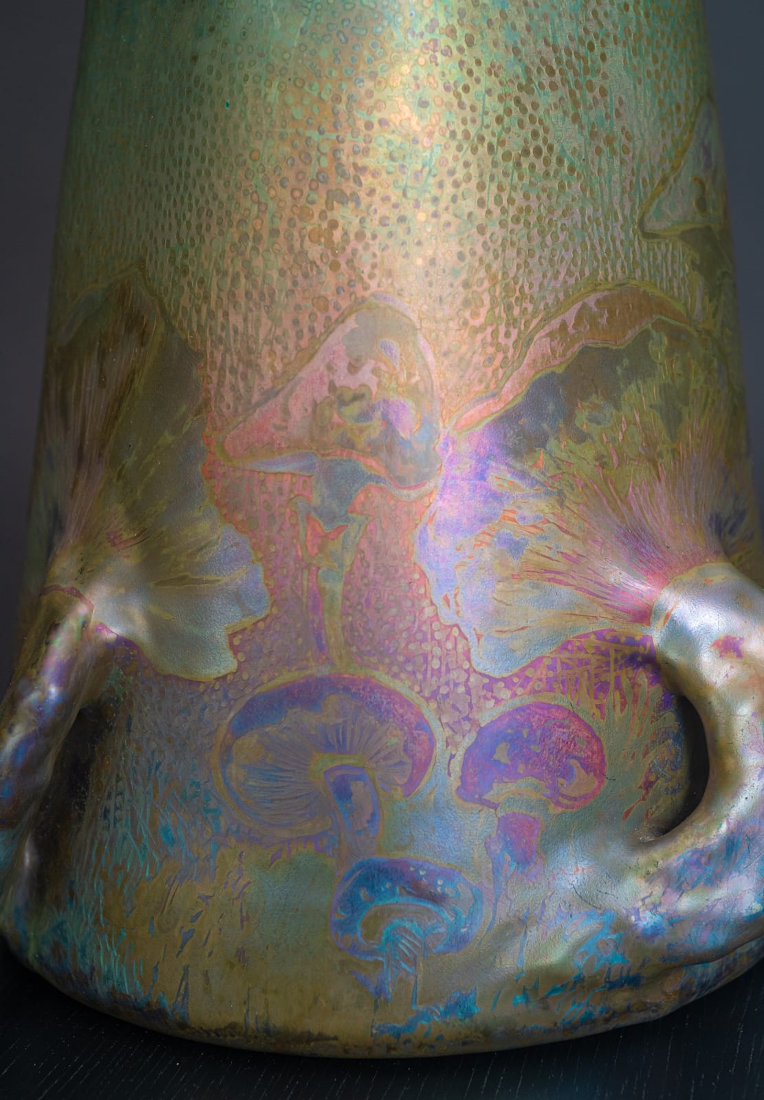 Massier, Mushroom Vase,  c. 1900