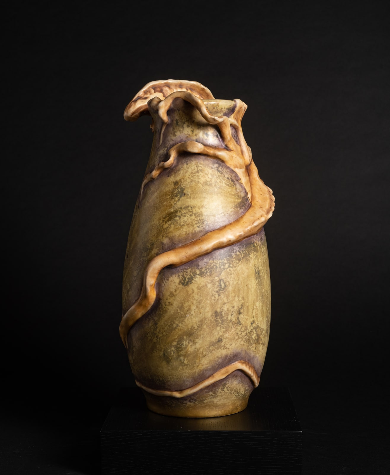 Amphora, Angry Web-Footed Sea Monster,  1901-1902