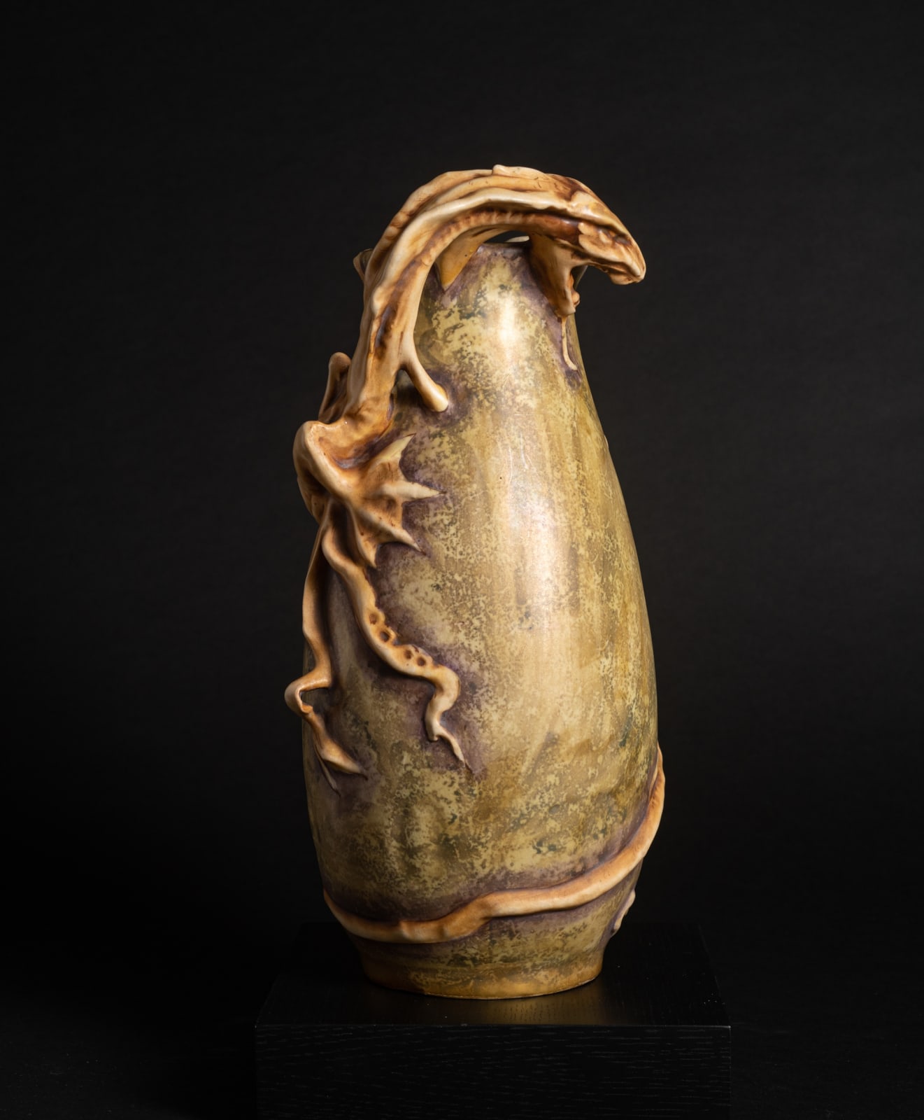 Amphora, Angry Web-Footed Sea Monster,  1901-1902