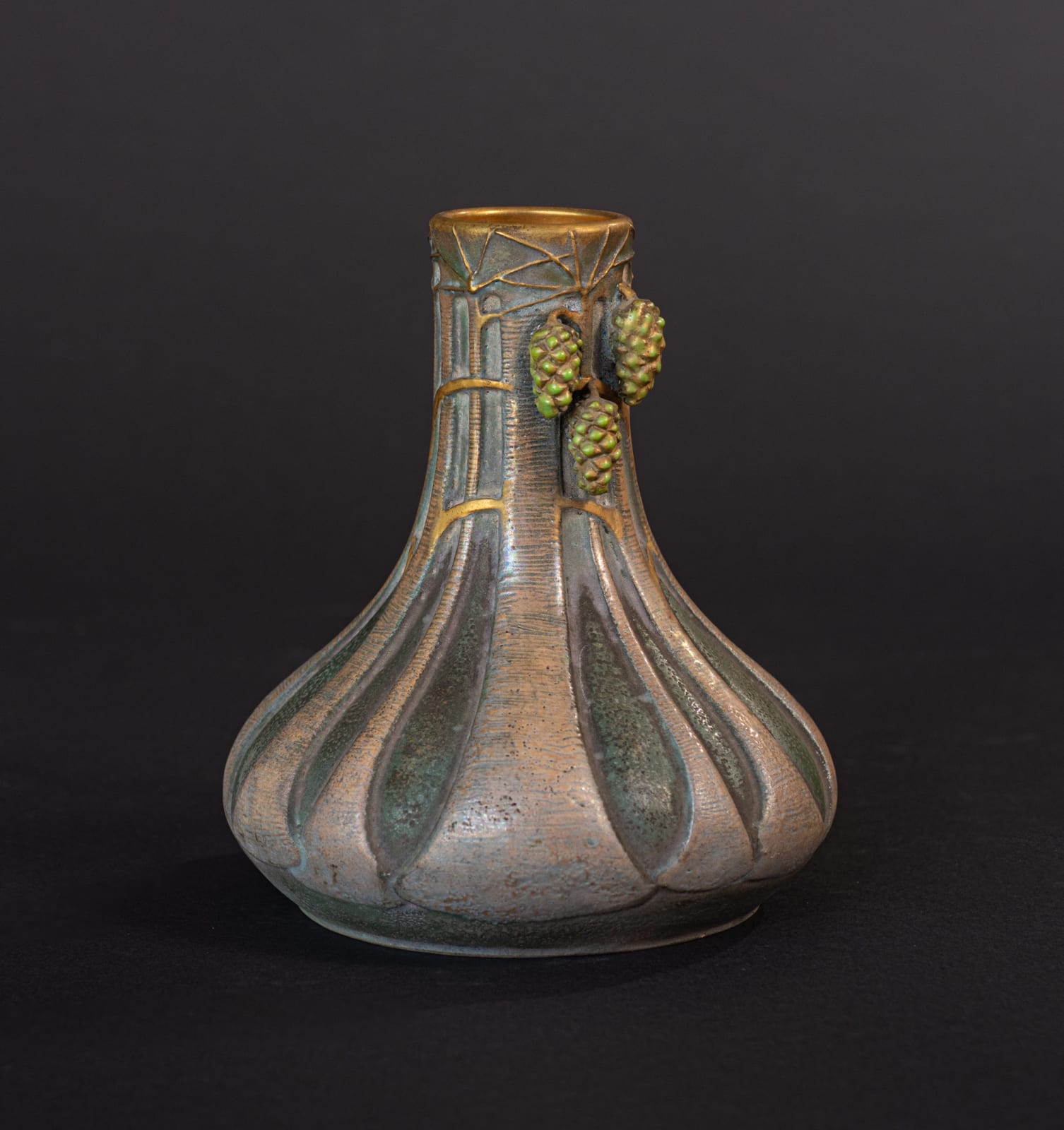 Amphora, Ewer with Pine Cone Motif,  1908-1909
