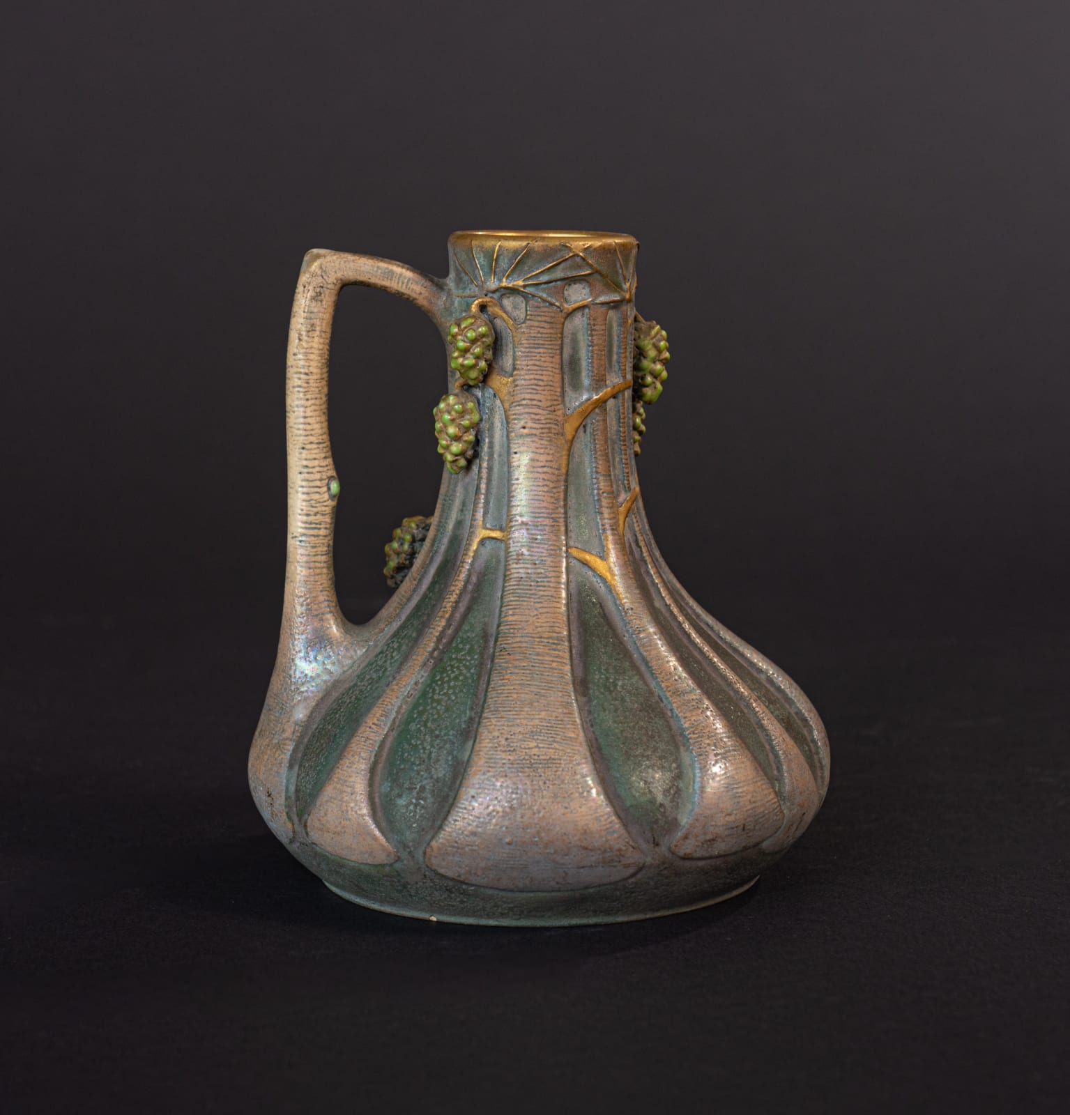 Amphora, Ewer with Pine Cone Motif,  1908-1909