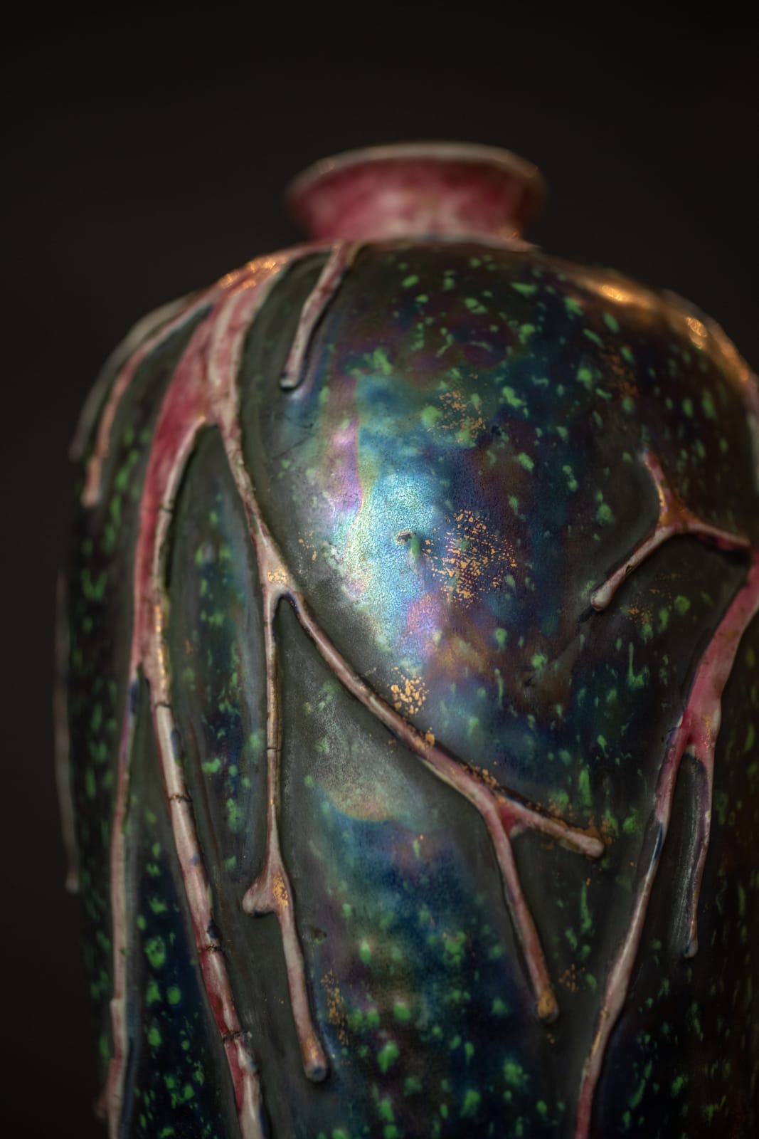 Amphora, Pair of Seaweed Vases,  1901-1902