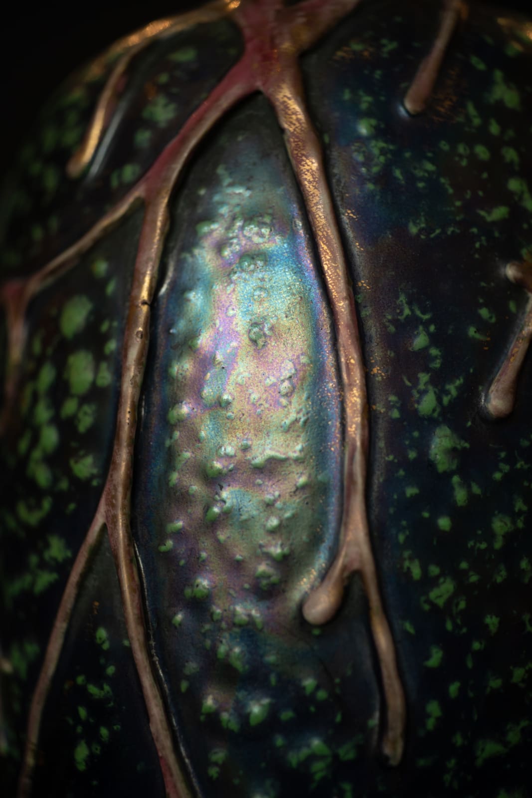 Amphora, Pair of Seaweed Vases,  1901-1902