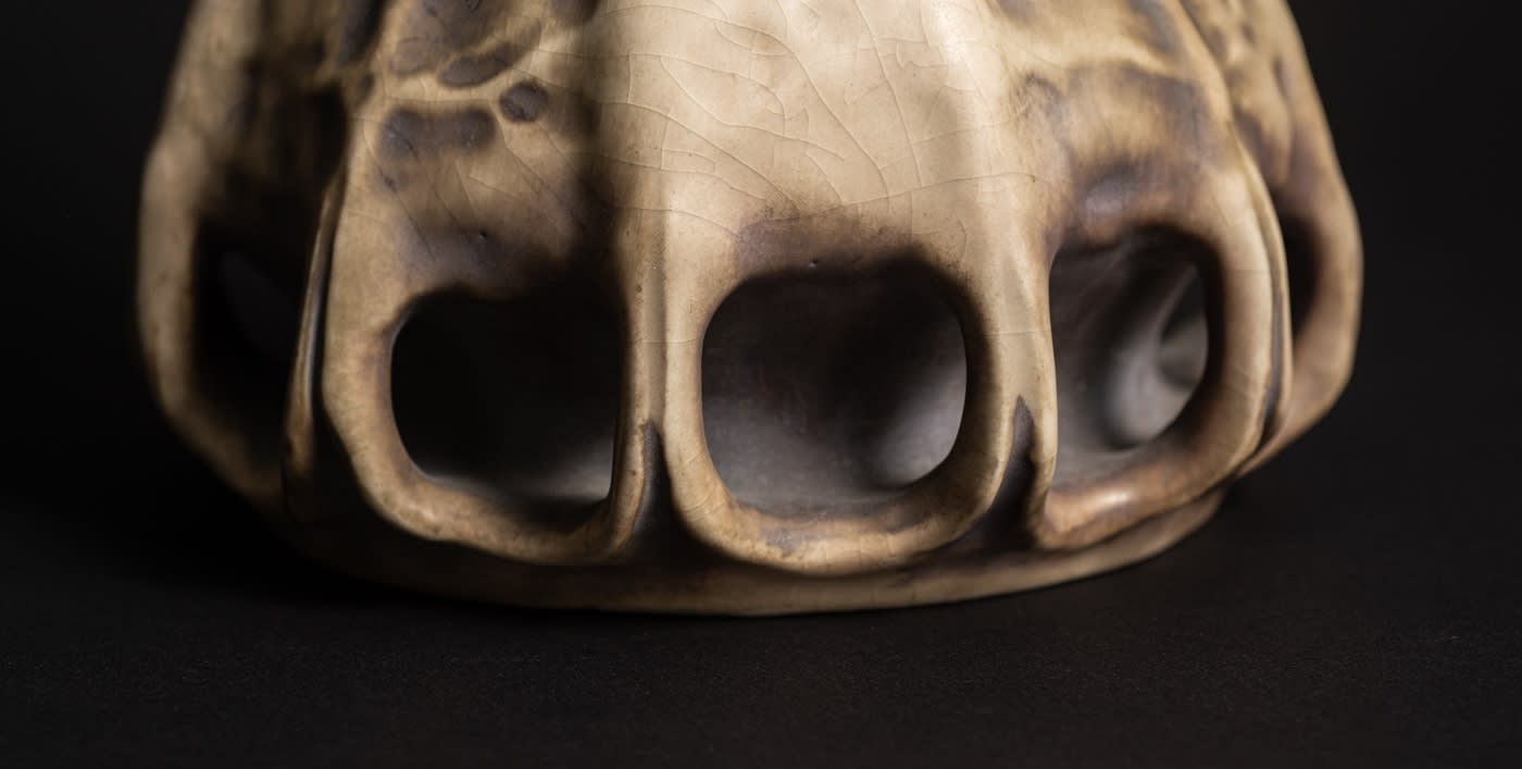 Amphora, Edda Series Drip Vase with Four Handles,  1900-1901