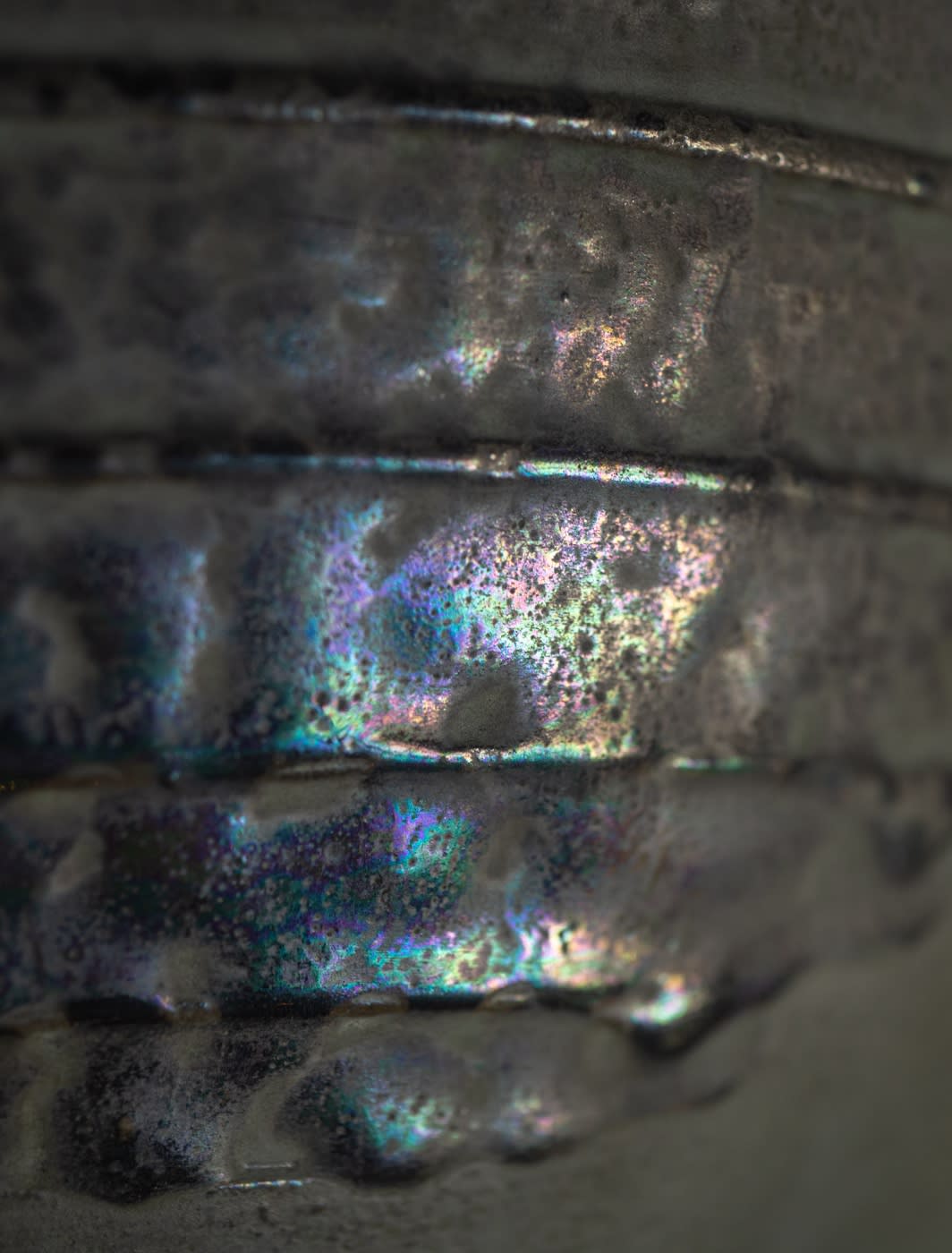 Amphora, Four-Handled, Ribbed Vase,  1906-1907