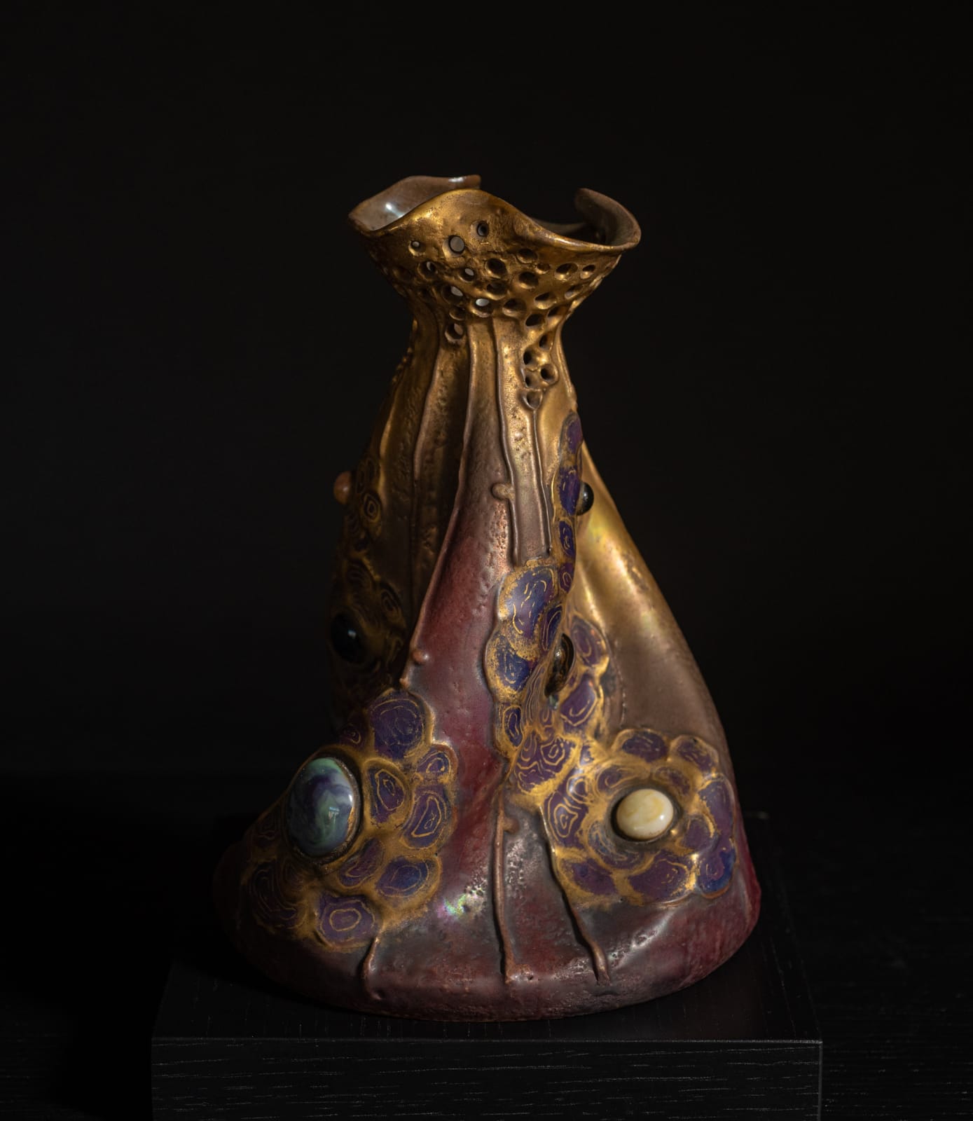 Amphora, Gres Bijou Twist Vase,  1904-1906