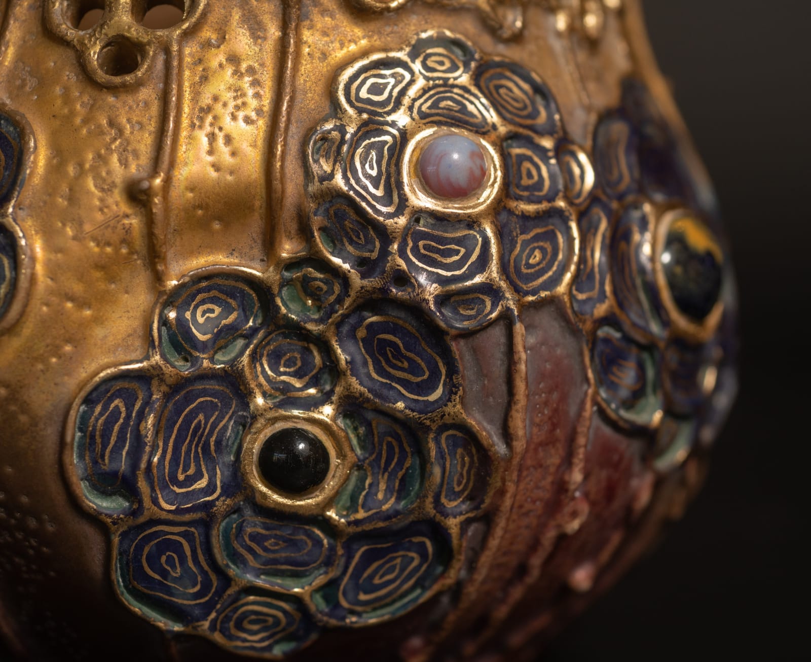 Amphora, Gres Bijou Floral Vase,  1904-1906