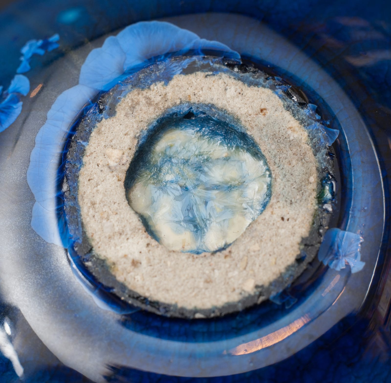 Adelaide Alsop Robineau, Blue Crystalline Vase,  1910