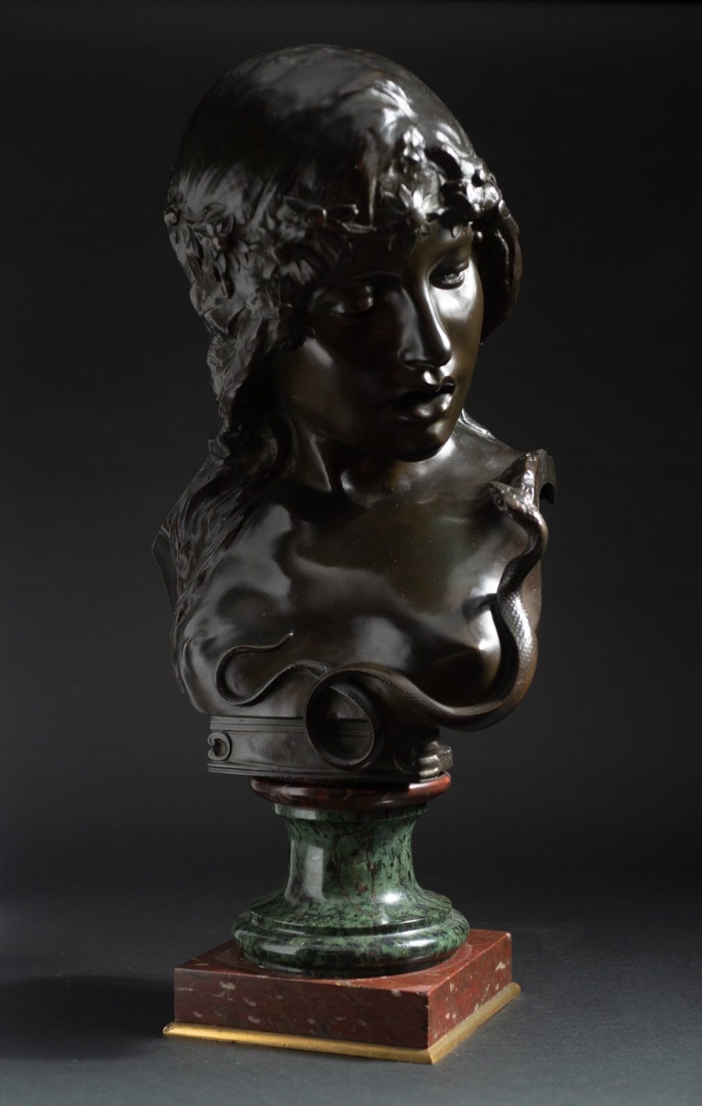 Isidore De Rudder,  Eve and the Serpent,  c. 1900