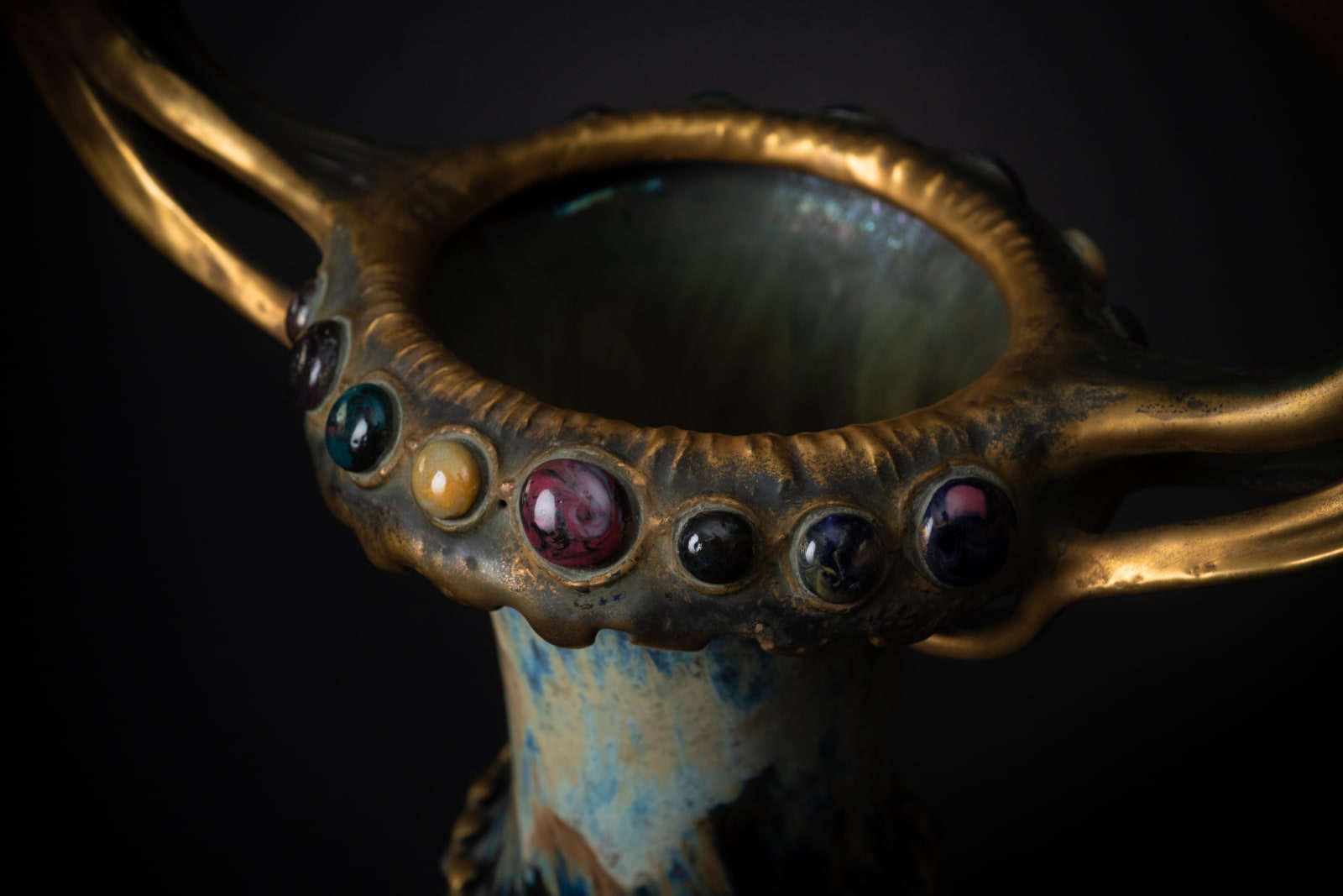 Amphora, Footed Vase with Curving Handles,  1901-1902