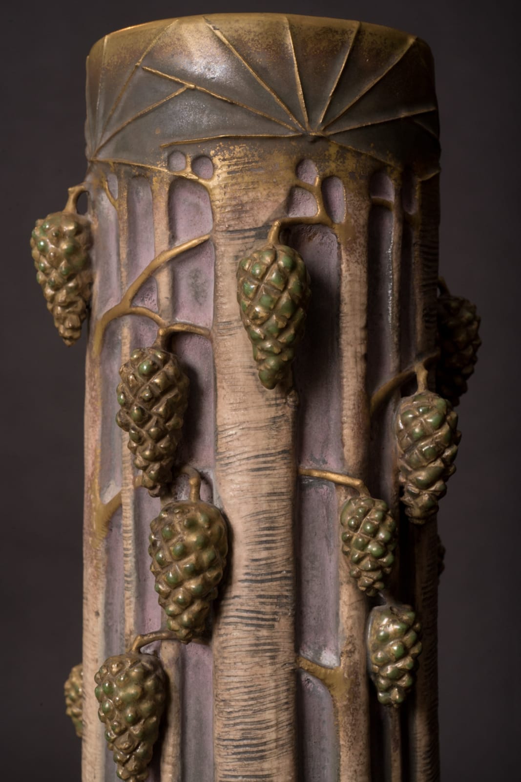 Amphora, Vase with Motif of Pine Trees,  1908-1909